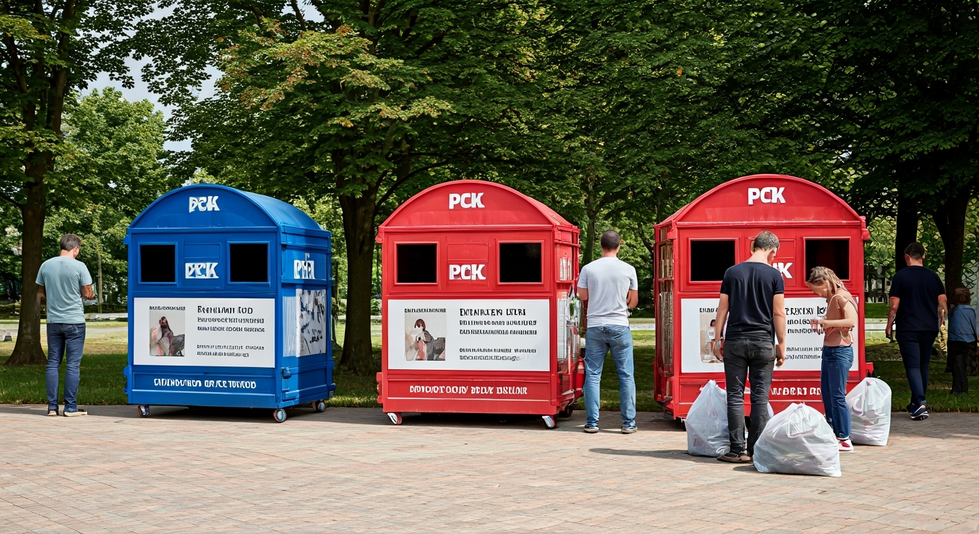 Czy wyrzucać odzież do pojemników PCK?